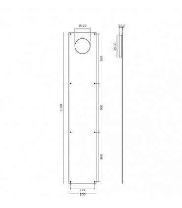 Poign E Cuvette Encastrable Sur Plaque S Rie Xxxl