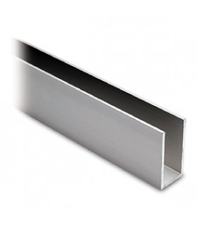 Plinthes en aluminium - Baguette de finition de cuisine - Panneau avant en  aluminium - Disponible en plus : couvercle, connecteur et embout (1 pièce